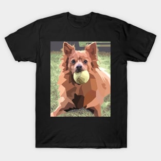 Pomeranian chihuahua Tennis Ball Dog T-Shirt